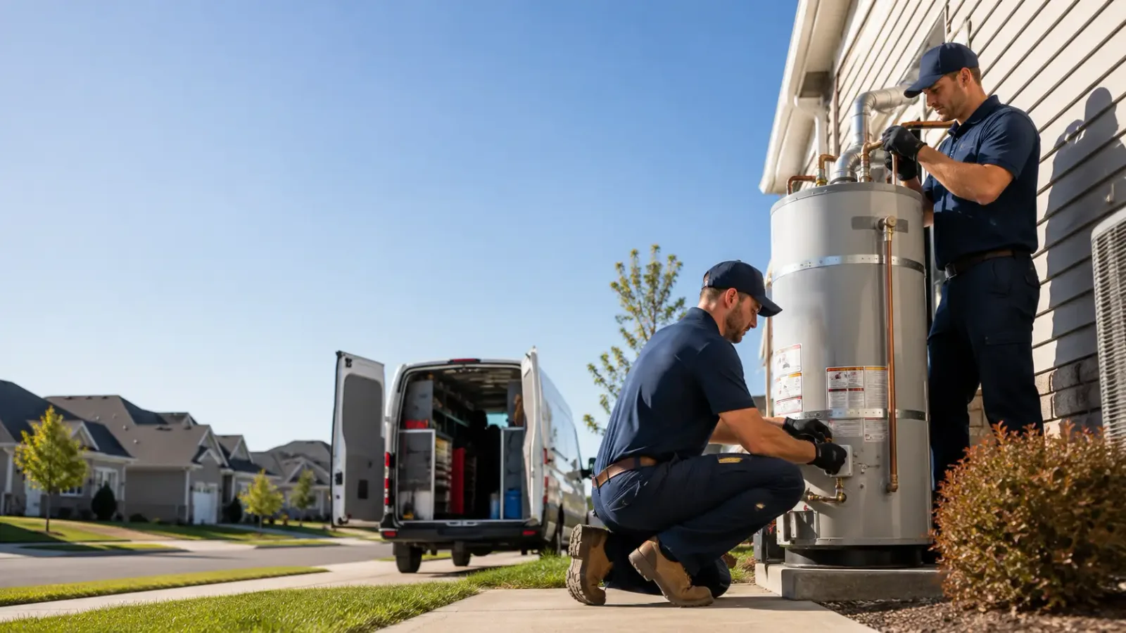Water Heater Installation in Bock, MN